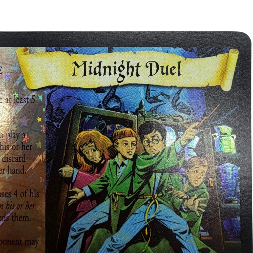 Harry Potter TCG Midnight Duel 18/80 Holo Rare Chamber of Secrets 2002 Vintage